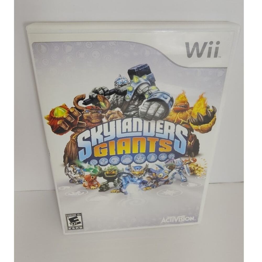 Nintendo Wii Skylander Giants Video Game Action Collectable Rated E